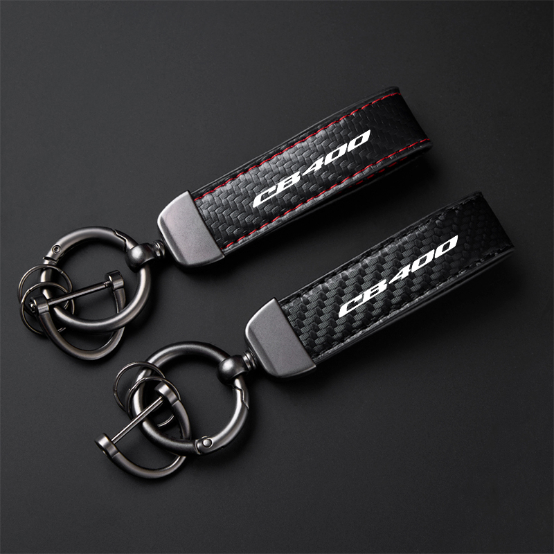 Car Accessories Honda - LLavero de cuero para motocicletas, hebilla