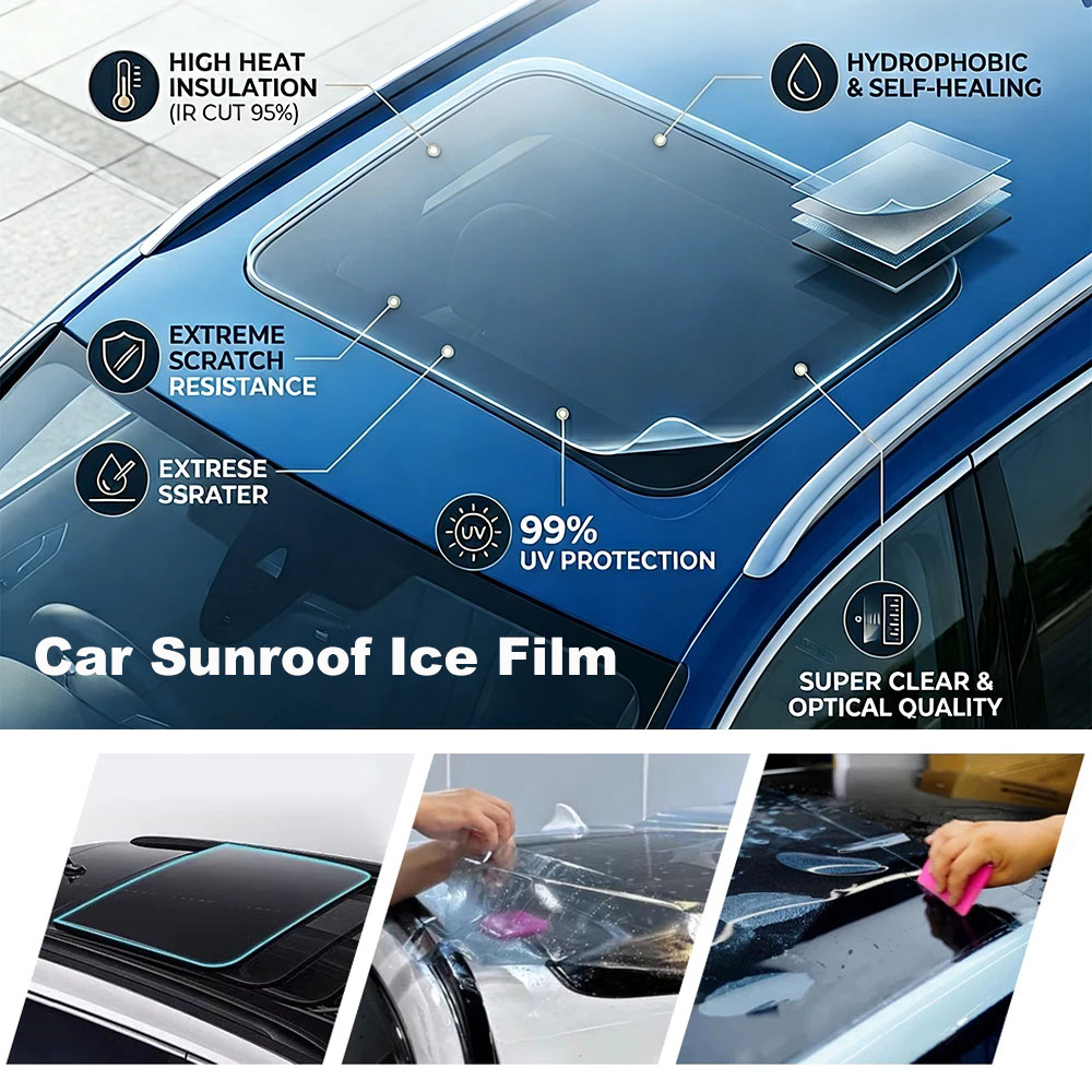 Automatic Car Sunshade - Película de Protección Solar para Techo
