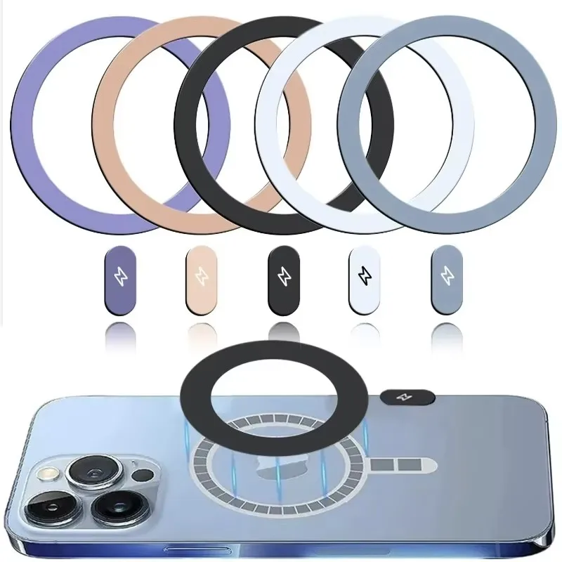 Wireless Car Charger - 5/1 piezas de anillos adhesivos de