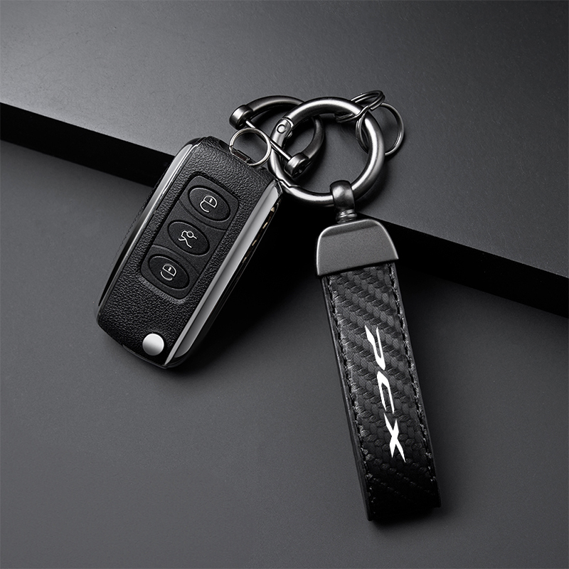 LLavero de cuero de alta calid - Car Accessories Honda reseña y precio