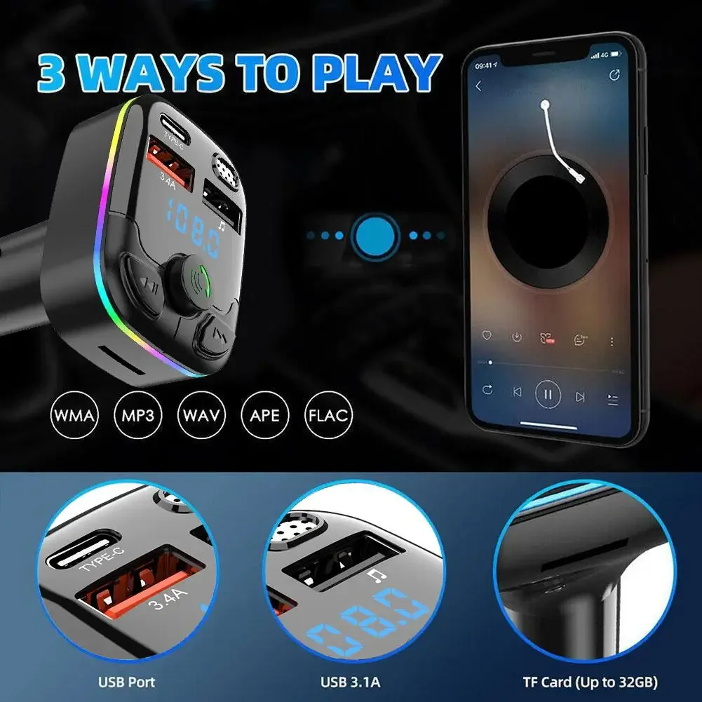 Transmisor FM Inalámbrico para - Wireless Car Charger reseña y precio