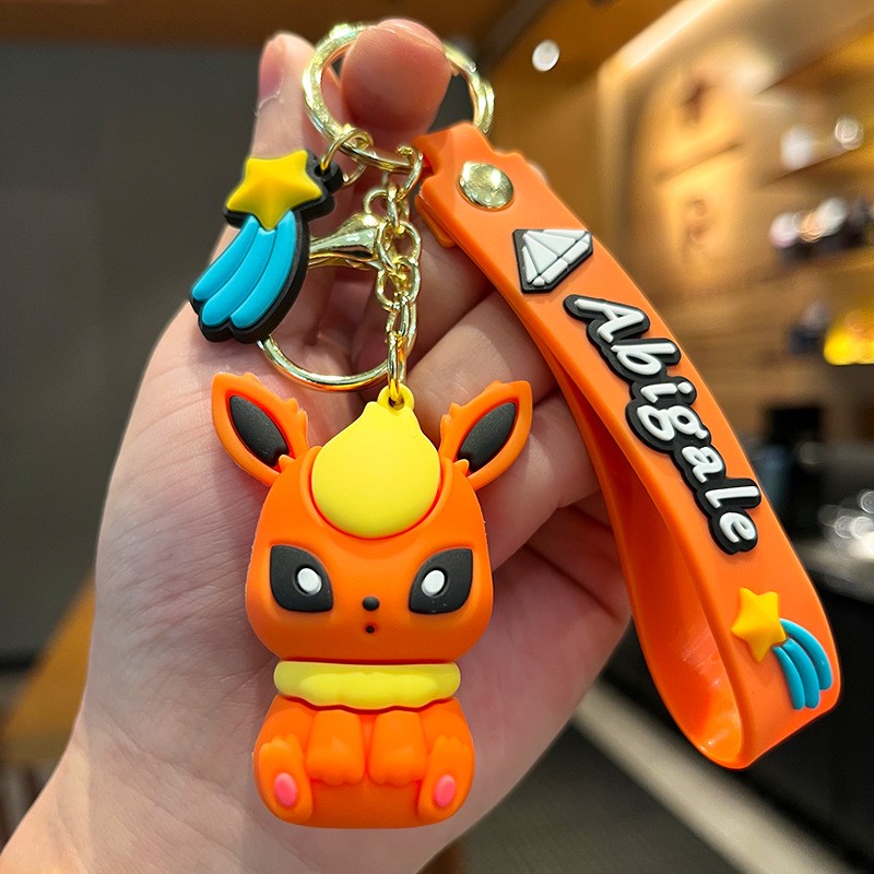 Llavero de Evolución de Eevee  - Car Accessories Under 100 reseña y precio