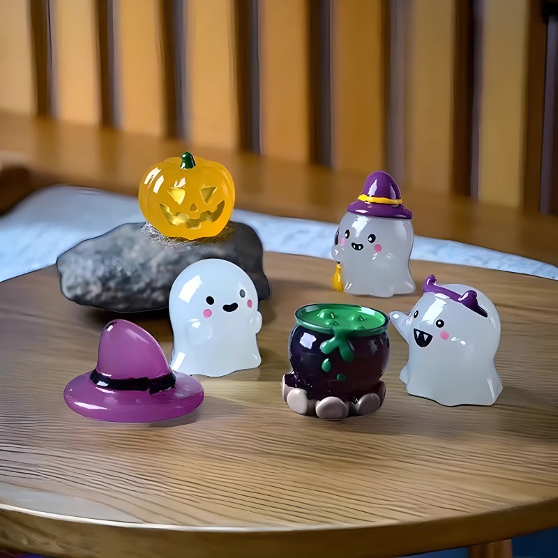 6 uds/juego iluminan tu Hallow - Car Accessories Xmas reseña y precio