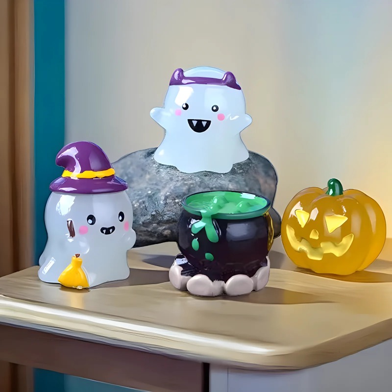 6 uds/juego iluminan tu Hallow - Car Accessories Xmas reseña y precio