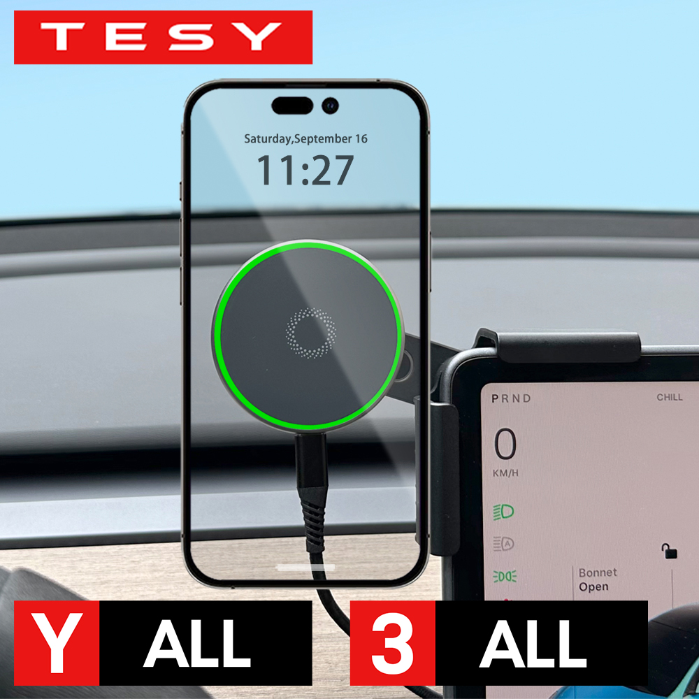 Soporte Magnético para Teléfon - Wireless Car Charger reseña y precio