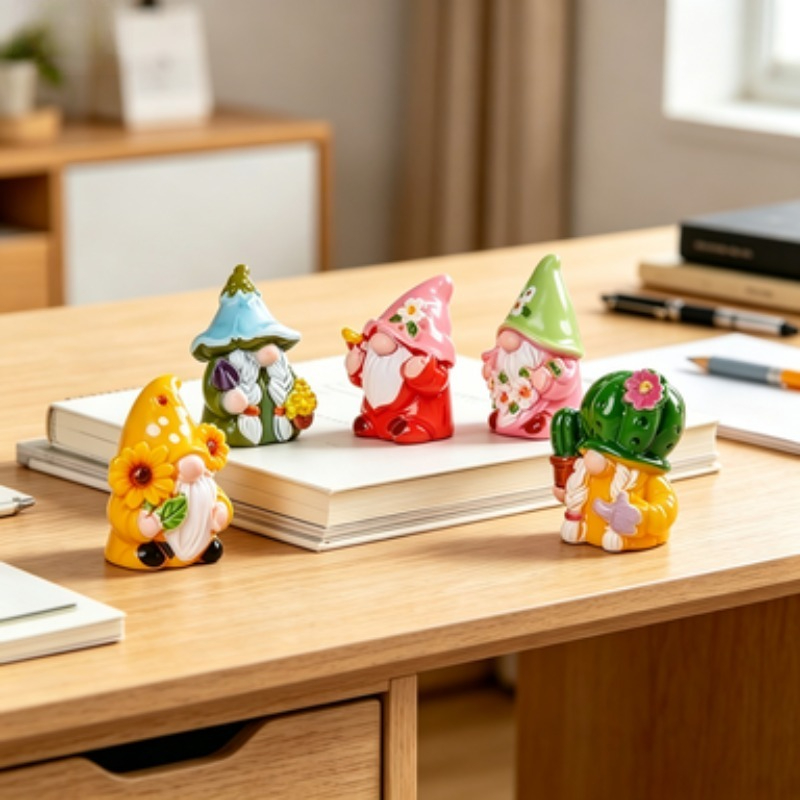 Mini Figuras de Gnomos (6 Piez - Car Accessories Xmas reseña y precio