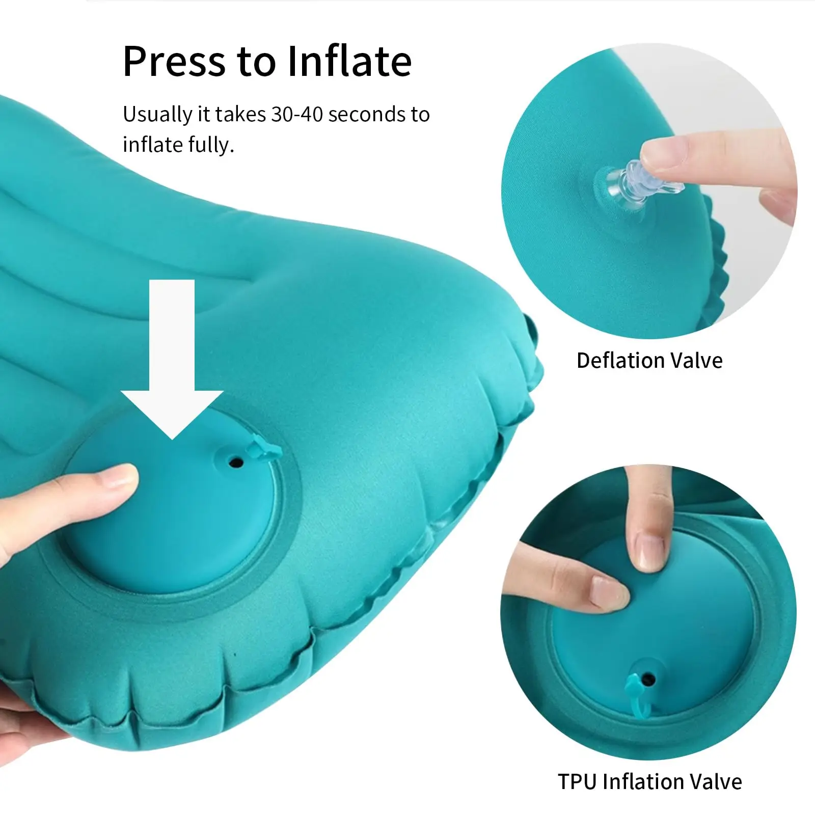Almohada inflable cómoda y por - Car Accessories Nearby reseña y precio