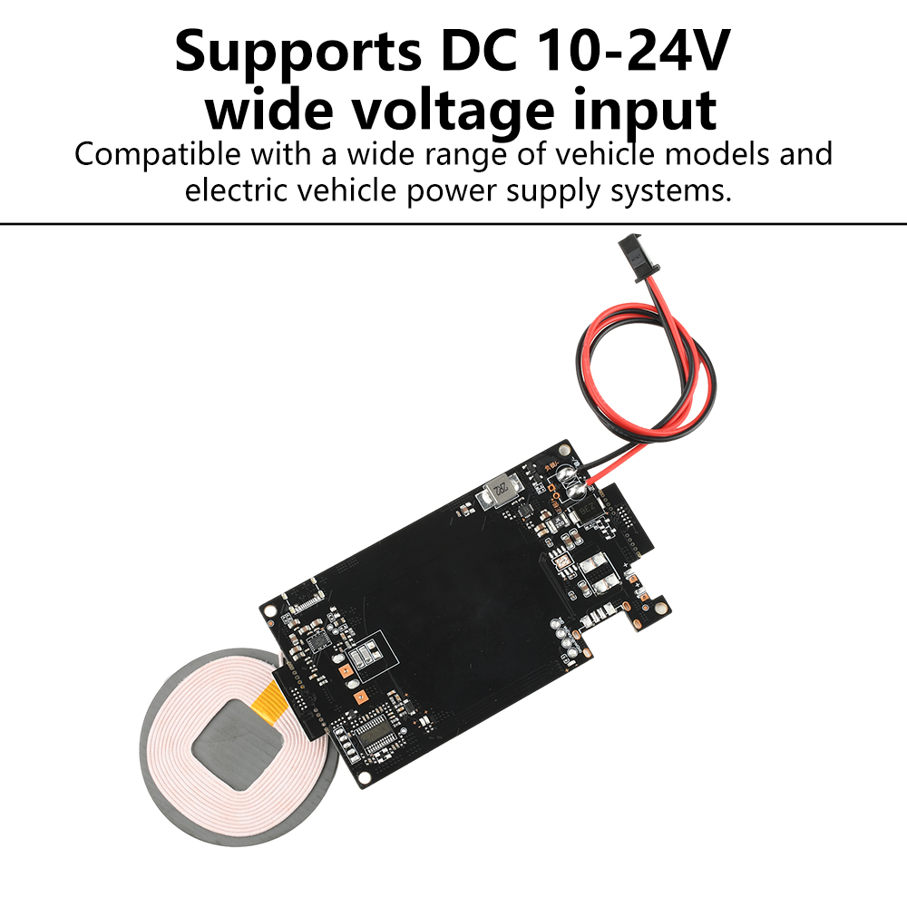 Cargador inalámbrico móvil DC  - Wireless Car Charger reseña y precio