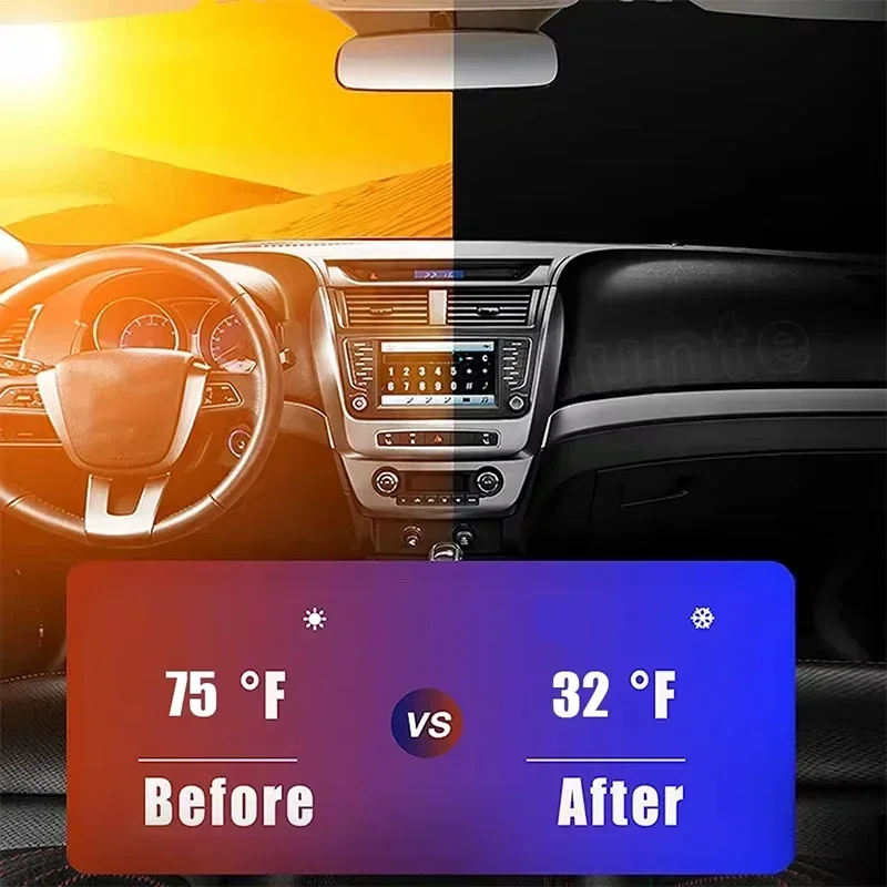 Parasol para ventana delantera - Automatic Car Sunshade reseña y precio